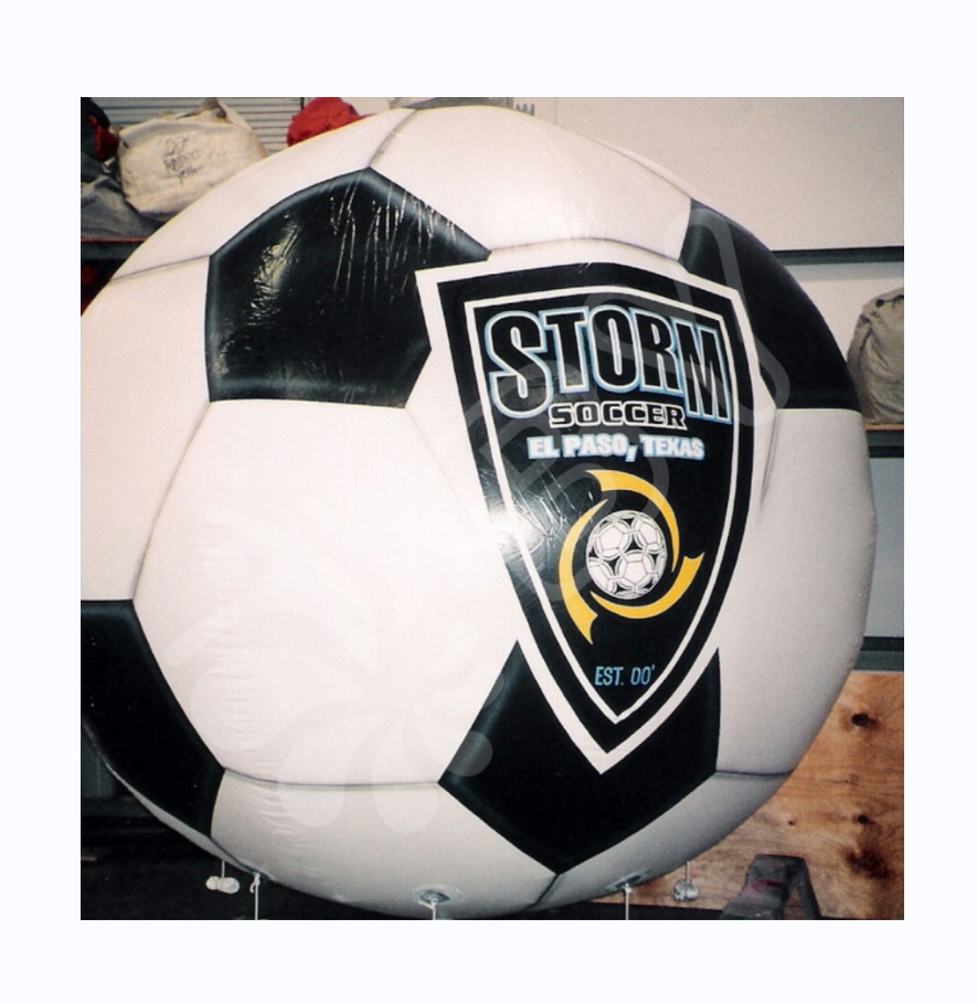 BOYAN 2023 Hot sale giant inflatable football, giant inflatable soccer ball for advertising