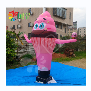 BOYAN customizable factory outlet chicken air dancer ice cream cone air dancer inflatable air dancer with blower