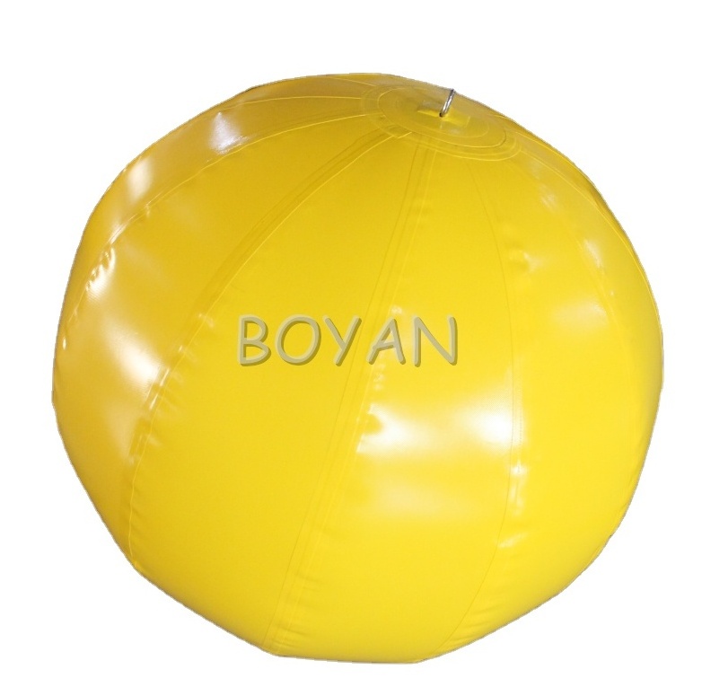 PVC Swim Water Marking Buoys Floating Inflatable Cylinder Marker Buoy For Water Sport