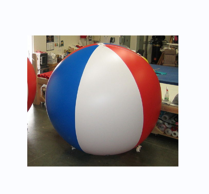 inflatable helium balloon / giant advertising flying blimp / airship round sphere balloon