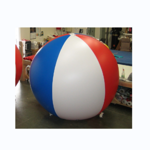 inflatable helium balloon / giant advertising flying blimp / airship round sphere balloon