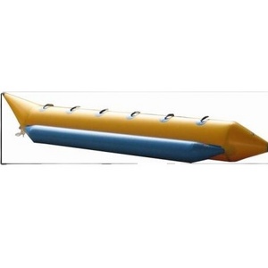 Custom Size Heavy-duty PVC Inflatable Banana Pontoons Tubes Buoy Pedal Boats