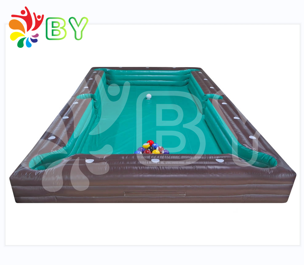 BOYAN Inflatable Human Billiards Giants Pool Table All Ages Interactive Game for special soccer events