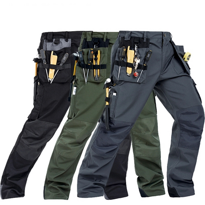 Craftsman Men's Work Pants Multi Pockets  Workwear Trousers Industrial  Uniform