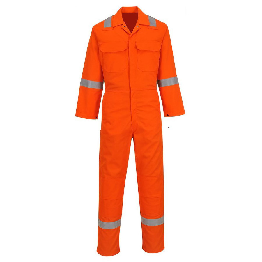 Safety Protective  Fireproof flame retardant 100 Cotton Red Work Coveralls