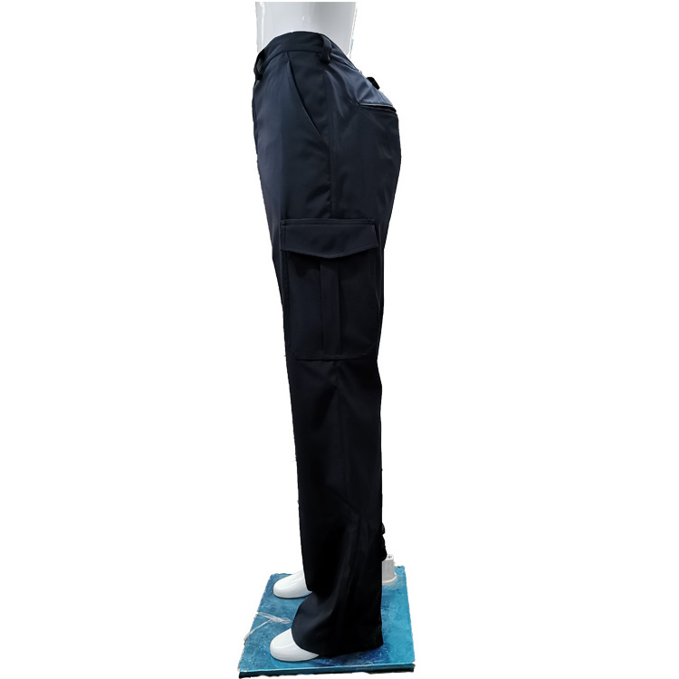 Polyester Cargo Tactical Pants with Little Stretch for Law Enforcement Officers and Security