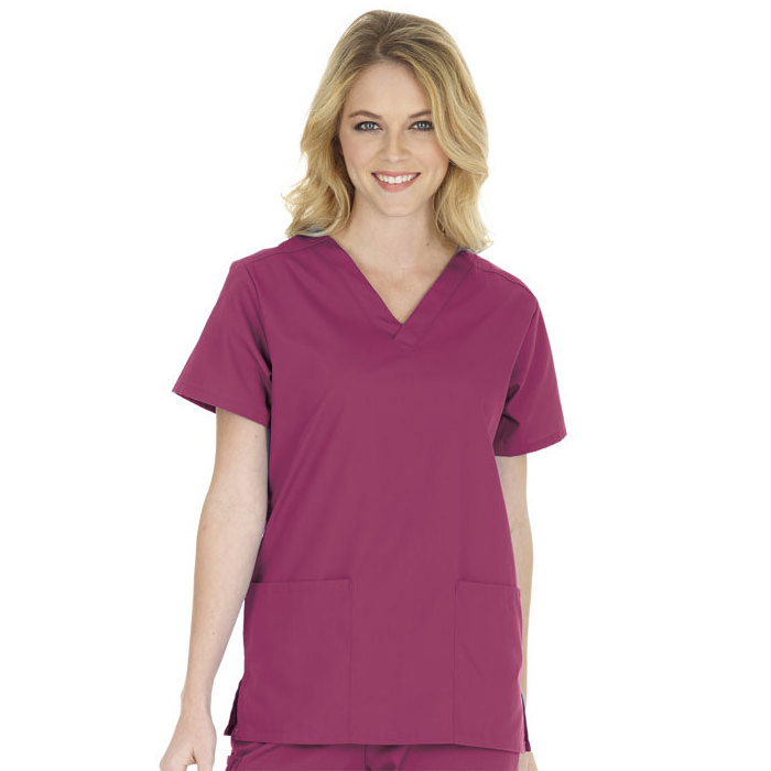 Spandex scrub shirt medical sexy nurse in  green orange veterinary christmas nursing navy blue scrubs with zipper