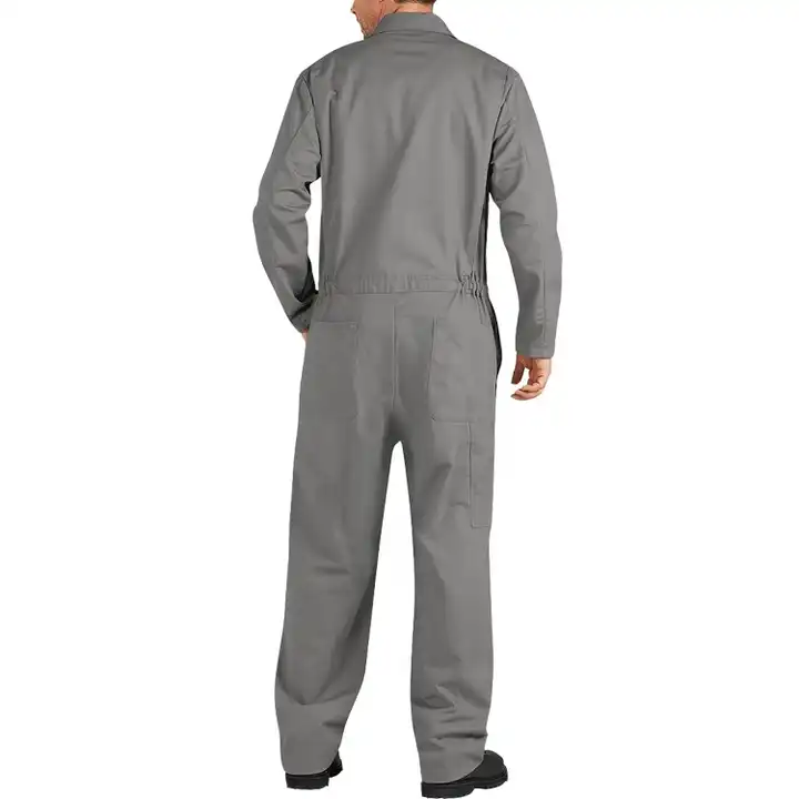 Wholesale Custom Men Black Safety Fire Retardant Coverall Work wear Oil Resistant Fireproof FR Work Uniforms Overalls