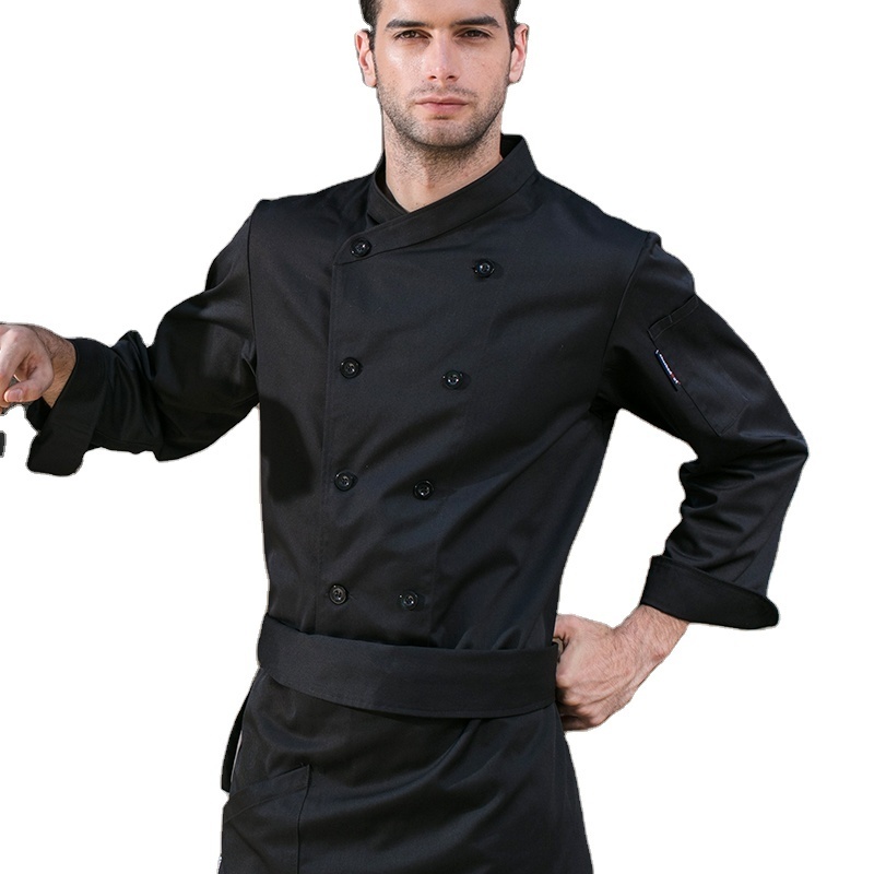 Restaurant Uniform Designs Cook Executive Italian Logo Chef Jacket Chef Uniform Man