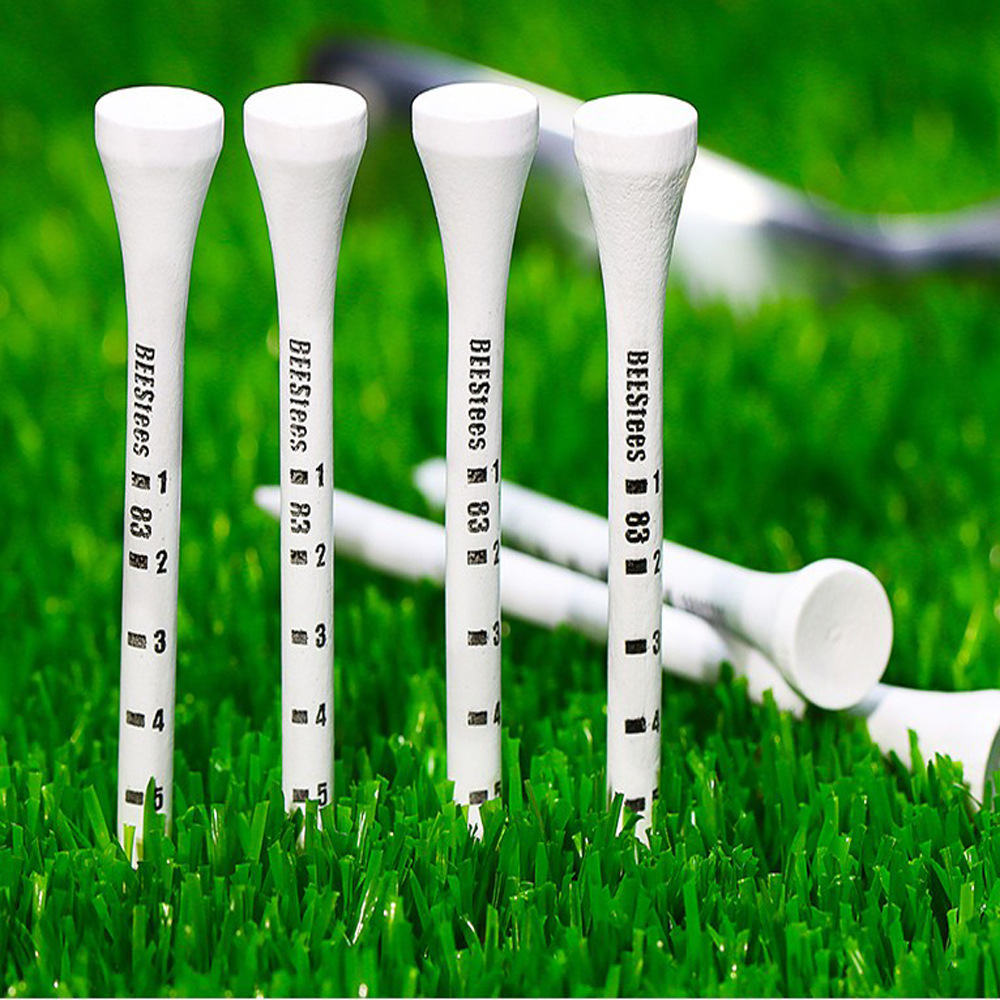 customization wood golf tees printed golf accessories golf tee bamboo