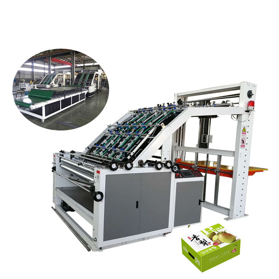 Full Automatic Flute Laminating Machine/corrugated Carton Lamination Machine/high Speed Litho Flute Laminator