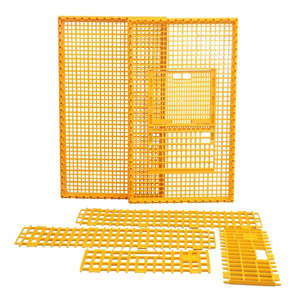 Manufacturer big size Hdpe 960*570*27mm stackable plastic transort cage / crate for chicken / duck / goose / quail / pigeon