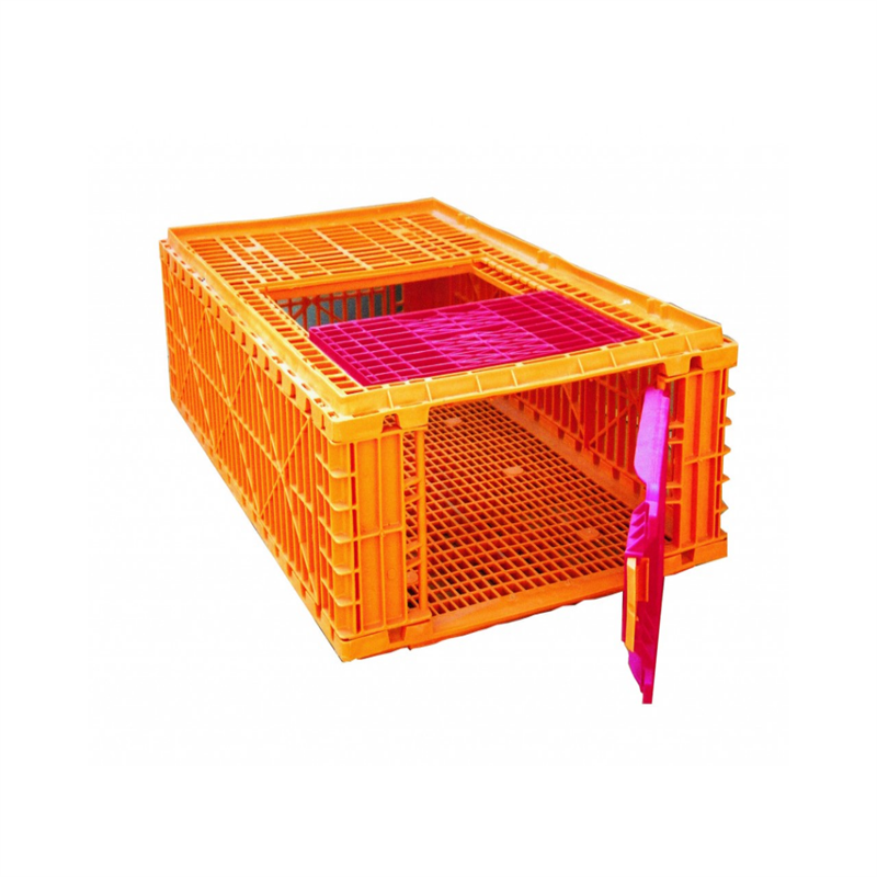 97  x 58  x 27 cm Easy-to-slide top and side doors Game poultry carrier crate / transport crate / carrying cage with two door