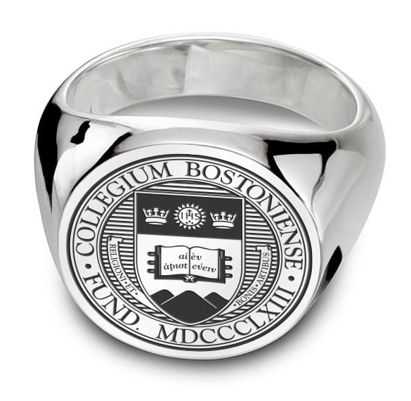 Wholesale womens or mens custom high school college university class signet ring stainless steel/925 silver jewelry