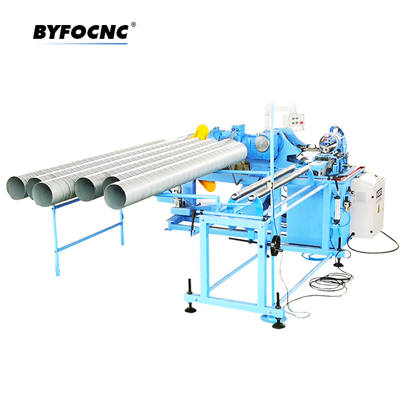 New Trend round sheet metal tube spiral round air duct making machine