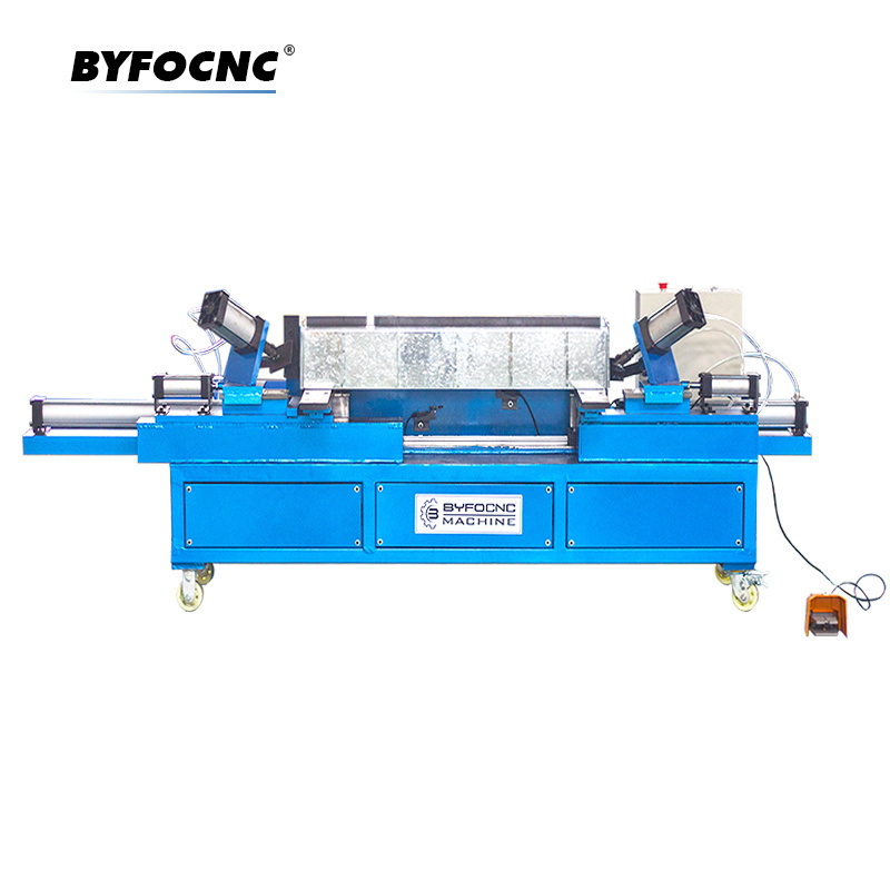 high quality BYFO brand HVAC HFJ-1250 pneumatic seam closing machine rectangular duct pittsburgh lock seam closer equipment.