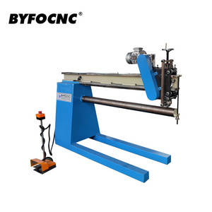 BYFOCNC Circular Duct Ventilation HVAC Round Duct Pneumatic Welding Seam Closer Machine