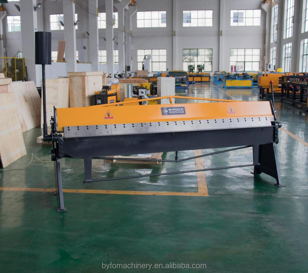 Manual / Pneumatic sheet metal folding machine , hand box and pan brakes