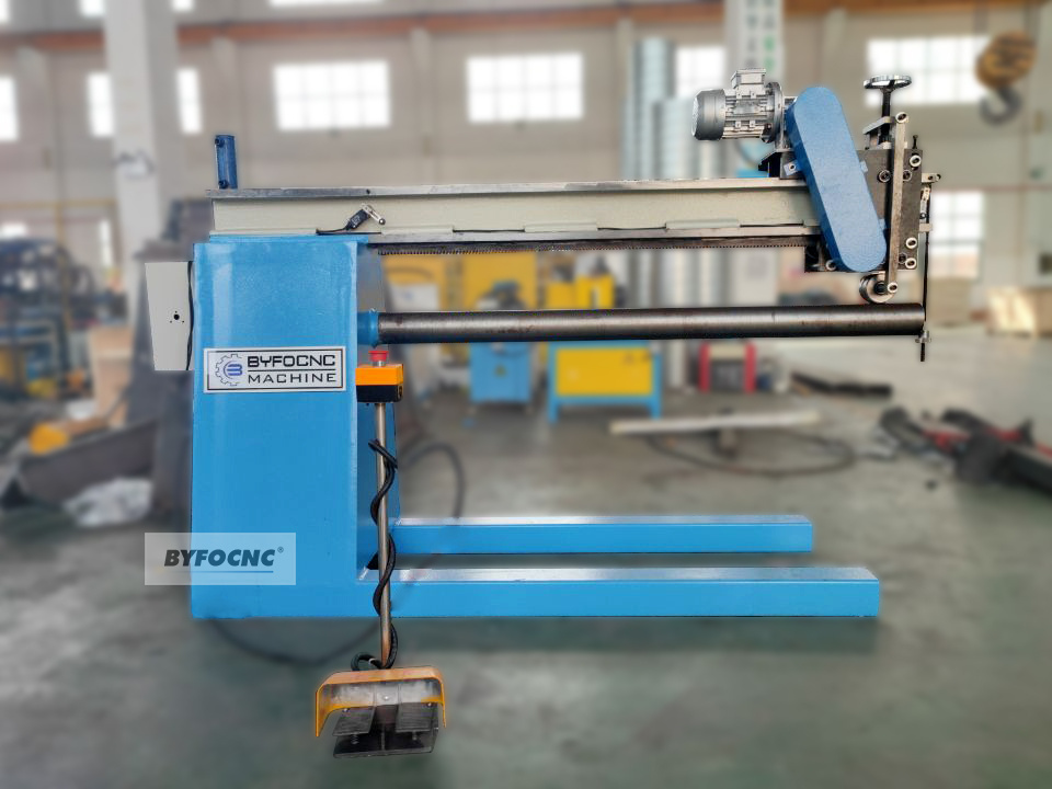 BYFOCNC Round duct pittsburgh lock seam closer machine