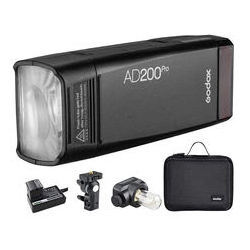 Godox AD200 Pro AD200Pro 200Ws 2.4G pocket Flash Strobe 1/8000 HSS 500 Full Power Flashes light