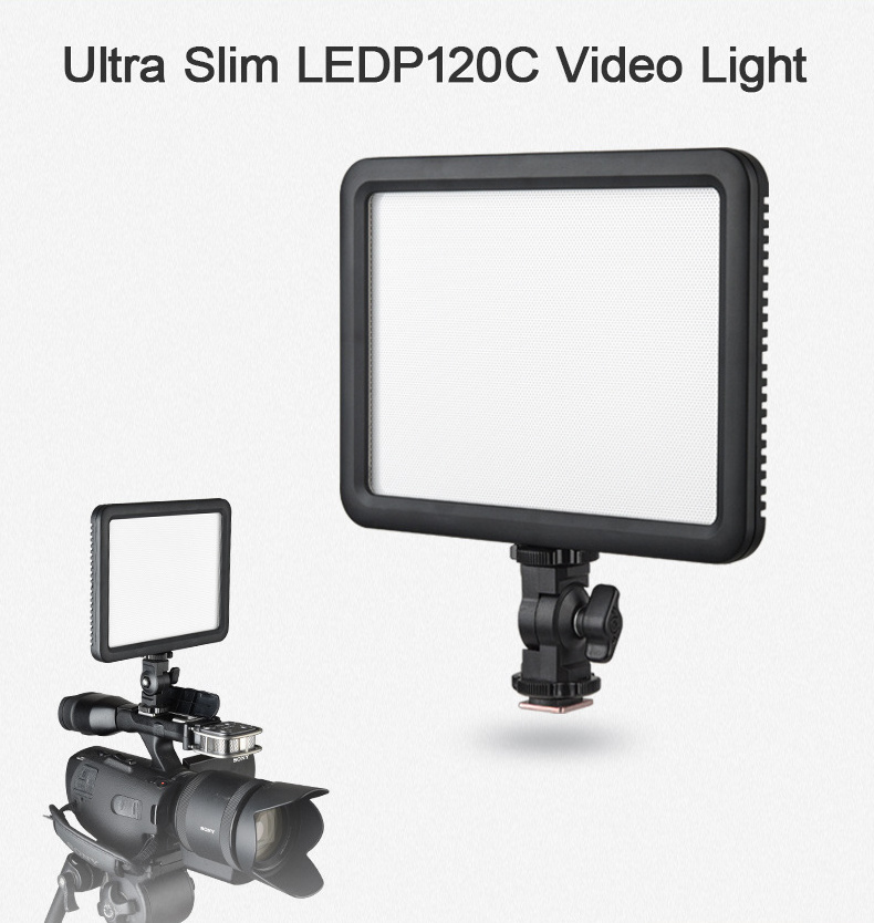 Godox LEDP120C Ultra-thin Studio Light Camera Panel Video Studio Shooting LED Light for DSLR Photogrphic led light