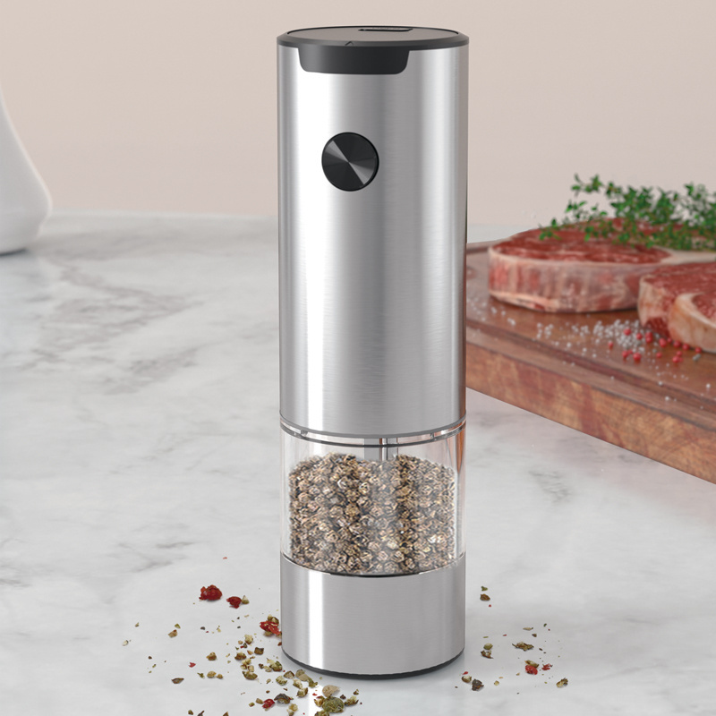 Factory Sell Gravity Electric Salt or Pepper Grinder Set Automatic Seasoning Salt and Pepper Spice Grinder