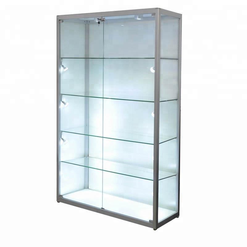 Customized High-end Glass Display Showcase Glass Design Manufacturing Glass Display Case