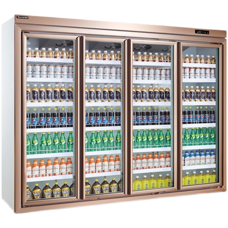 Freezer beverage cabinet commercial manufacturer large capacity freezer