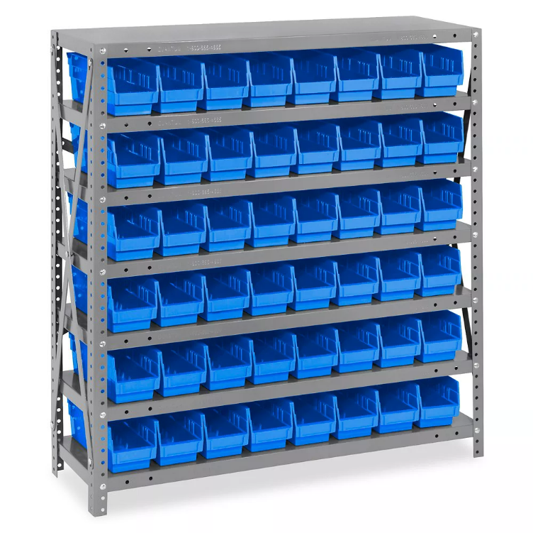 Boltless metal stacking racks warehouse goods rack heavy duty shelves storage racks