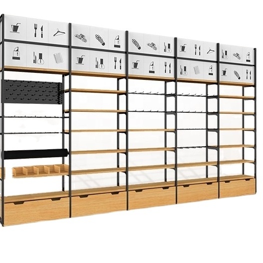 Commercial supermarket and store shelving for miniso