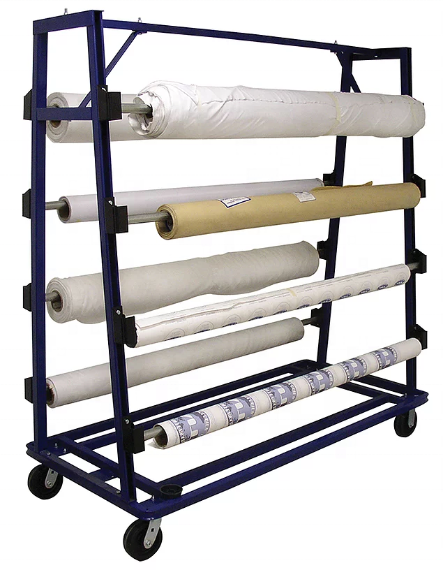 Heavy Duty Fabric Rolling Display Rack