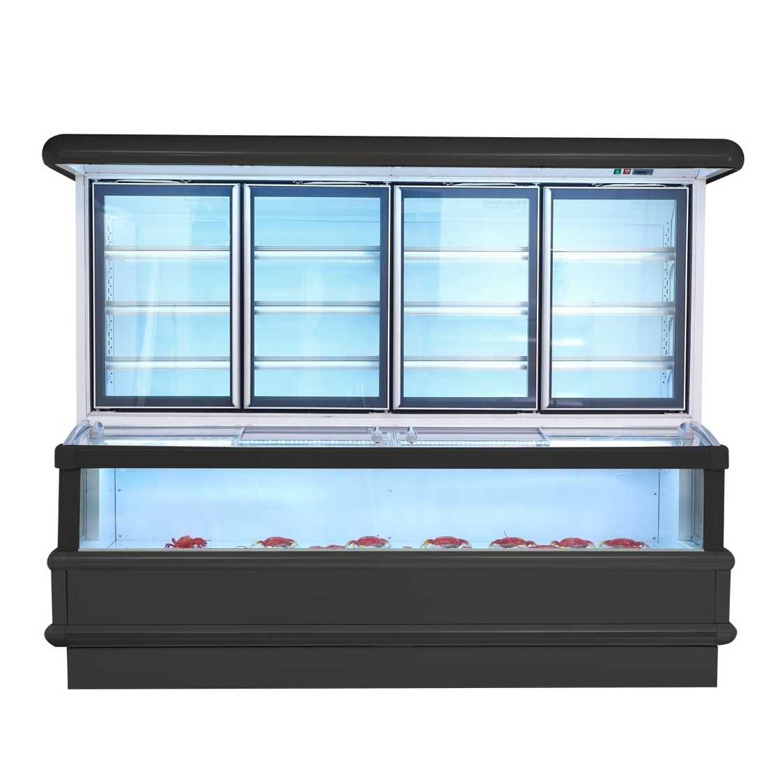 supermarket equipment deep freezer used commercial refrigerators for sale gondola rack