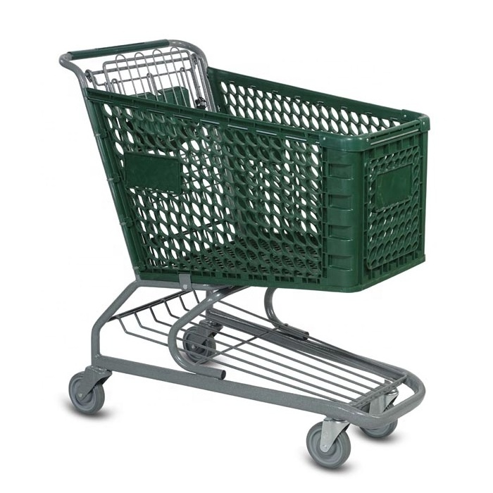 Mini Mart Plastic zart shopping carry trolley