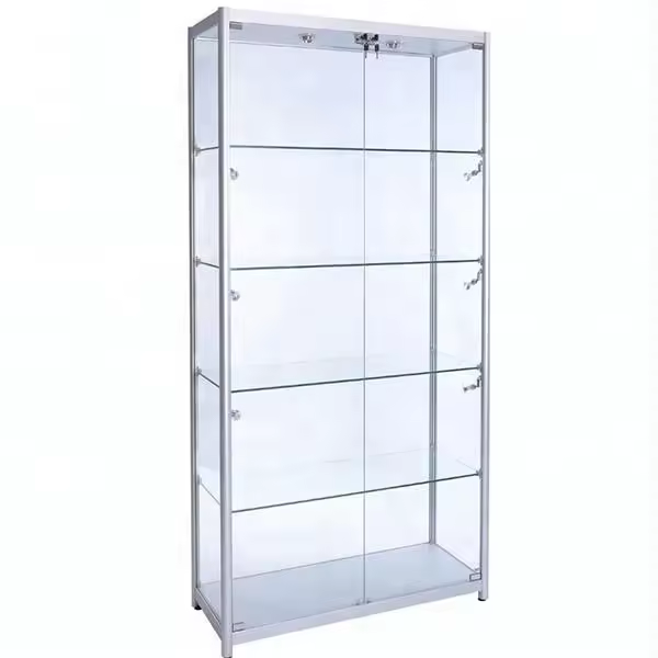 Customized High-end Glass Display Showcase Glass Design Manufacturing Glass Display Case