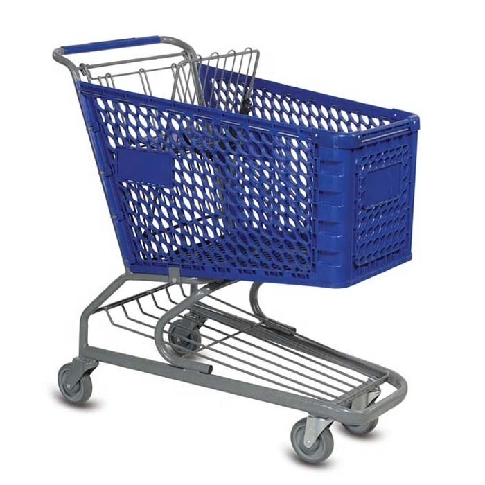 Mini Mart Plastic zart shopping carry trolley