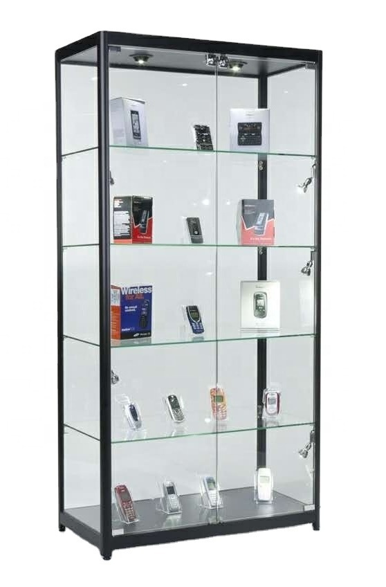 Customized High-end Glass Display Showcase Glass Design Manufacturing Glass Display Case