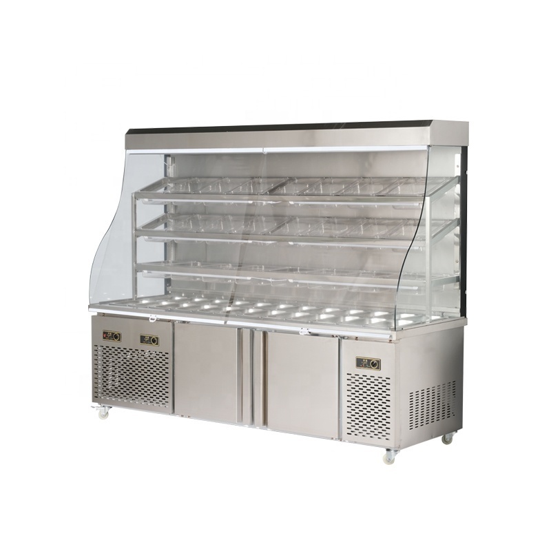 Commercial hanging meat cabinet fresh-keeping cabinet fresh meat freezer display