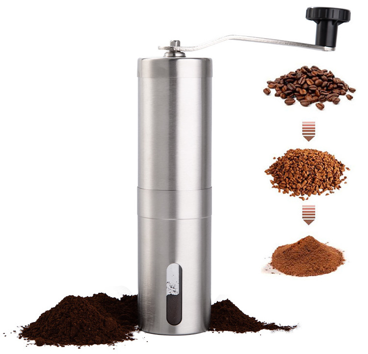 Mini Small Portable Coffee Bean Grinder Machine Hand  Manual Coffee Grinder