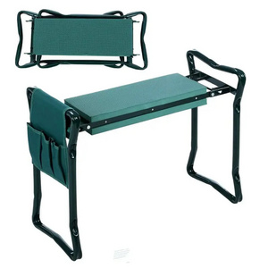 Kneeling Pad Bench Chair and Seat Sponge non-slip Heavy Duty Foldable Garden Kneeler With bags