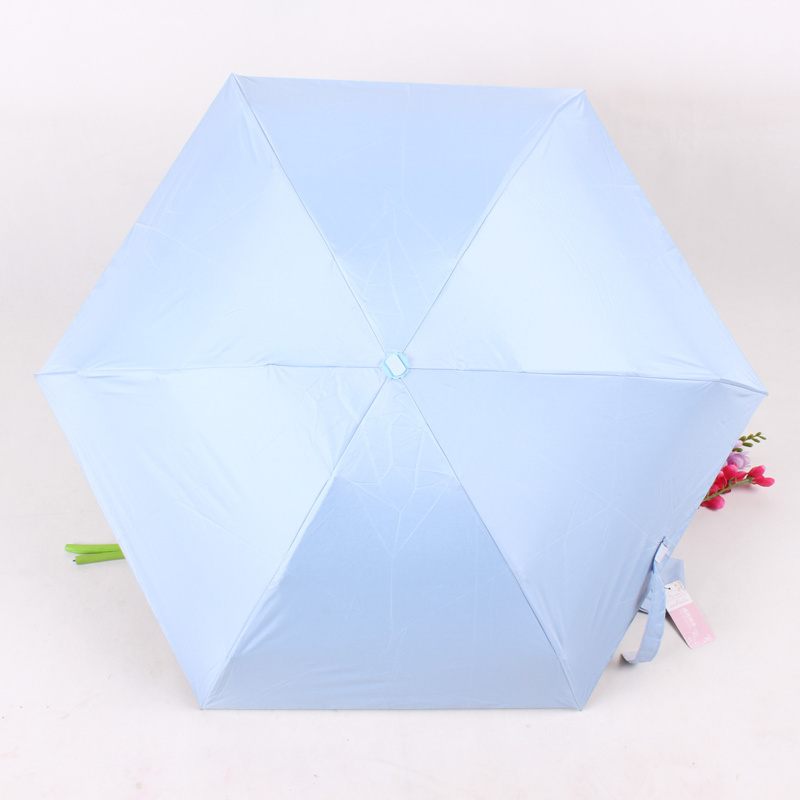 5fold small mini umbrella cheap uv pocket umbrella can put bag