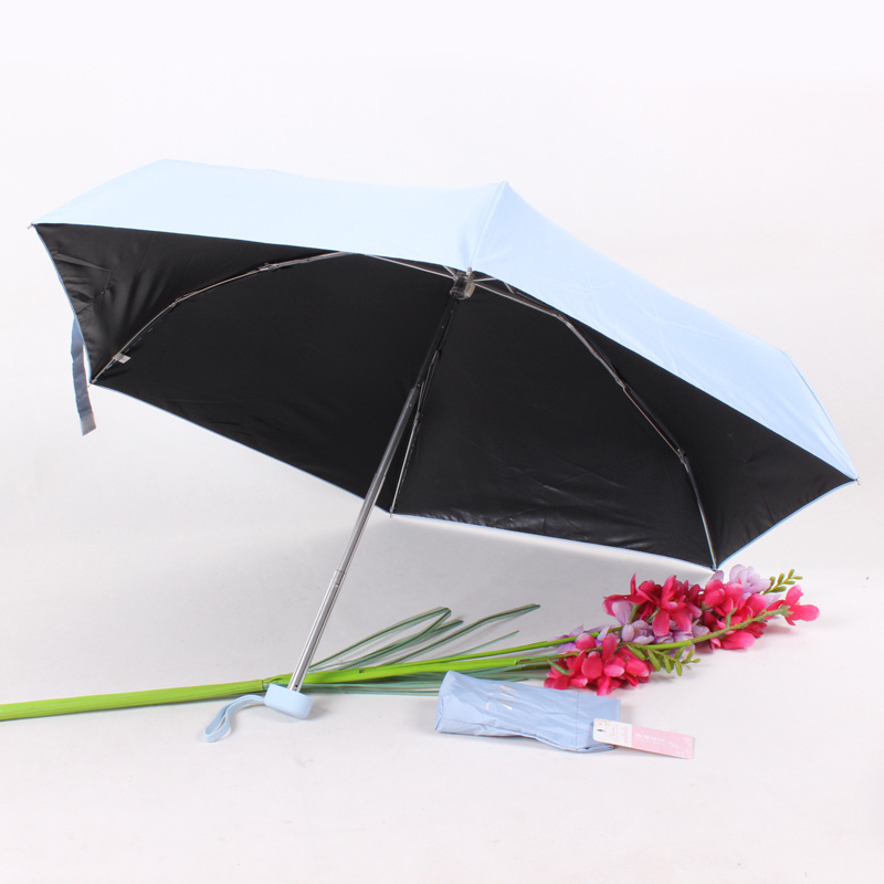 5fold small mini umbrella cheap uv pocket umbrella can put bag