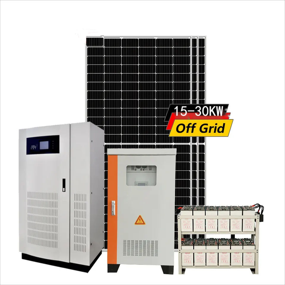 10KW 15KW 20KW 30KW 120V 230V Complete Photovoltaic Solar System 20kva Solar Panels kit for home