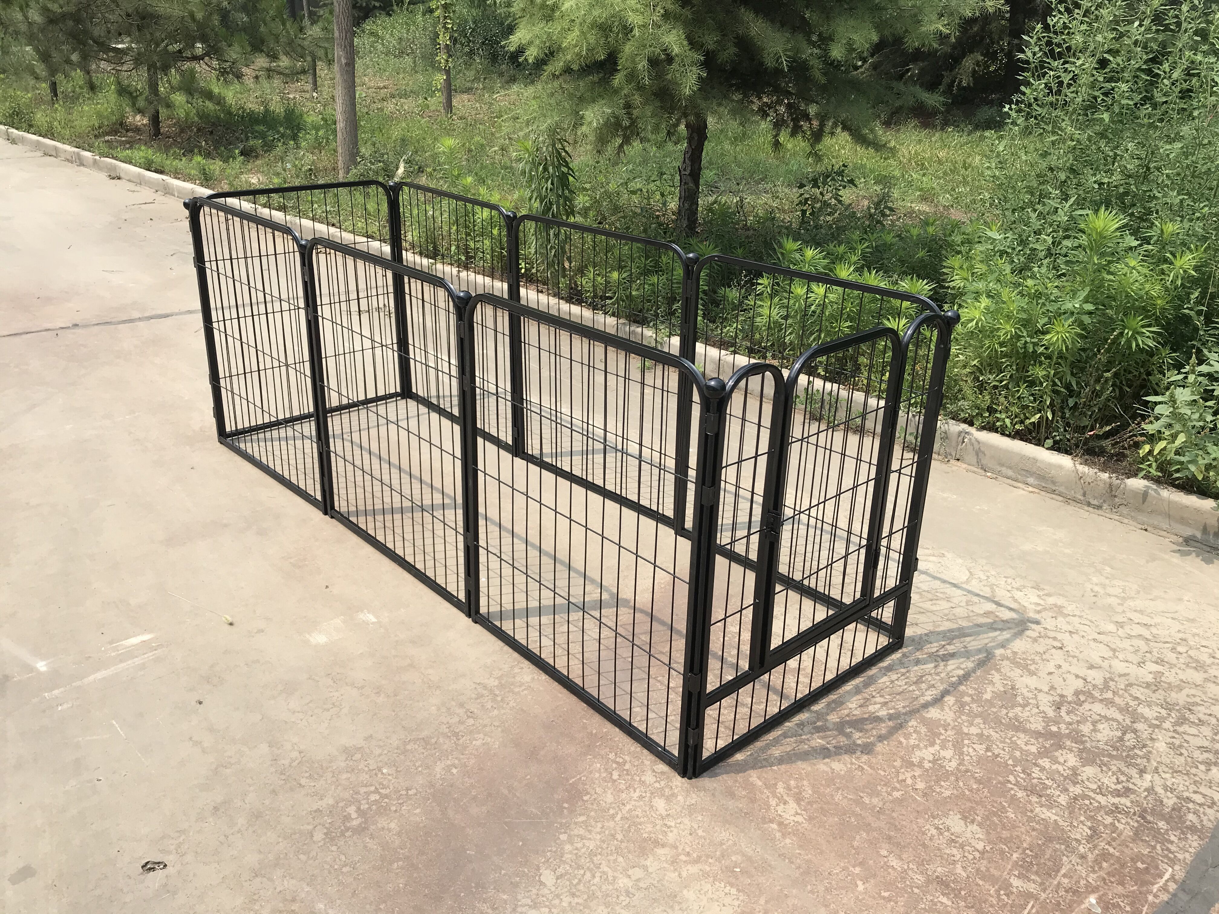 Indoor Outdoor Heavy Duty Folding Metal Large Dog Fence