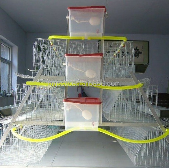 4 Tiers Layer Chicken Poultry Battery Cages for Nigerian Farm