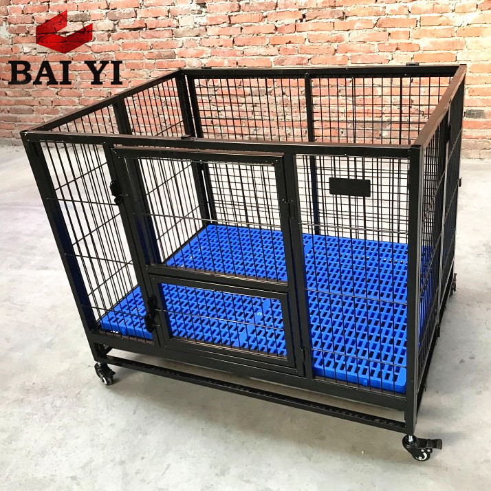 S,M,L,XL,XXL Metal Welded Stack Dog Kennel Cages with Top Open