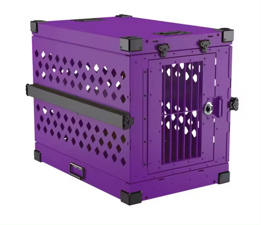 aluminium alloy dog cage car and crate