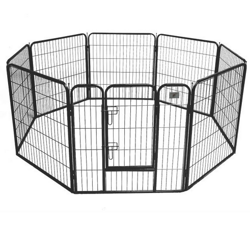 Indoor Outdoor Heavy Duty Folding Metal Large Dog Fence