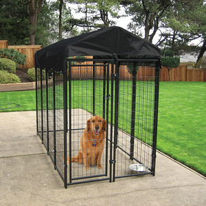 good design waterproof dog kennel with wall outdoor xl