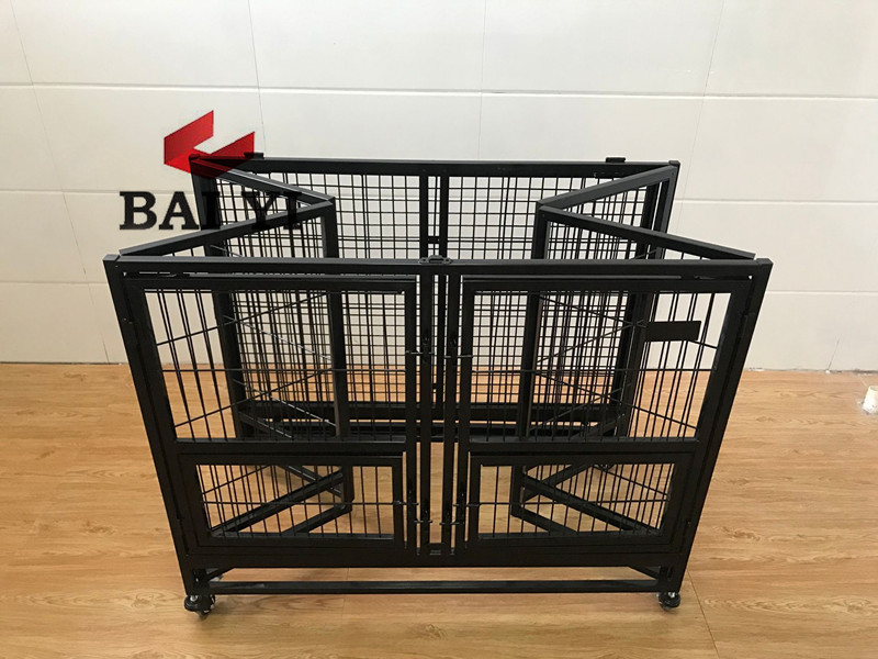 Dogs Application and Pet Cages Carriers Houses Type Dog Crate Cage Kennel