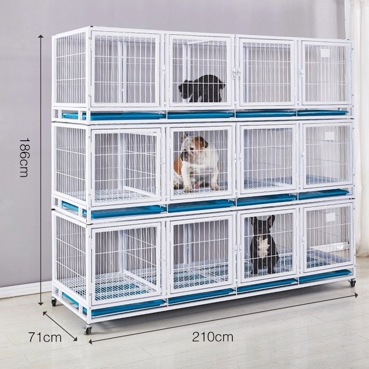 Heavy Duty Strong Pet Cage With Wheels For Dog Cat Bird Pigeon